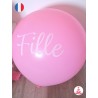 Ballons Babyshower Fille Rose