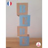 Cubes BEBE - Décoration de table Babyshower